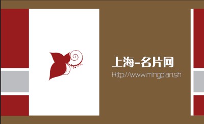方块组合几何图名片制作