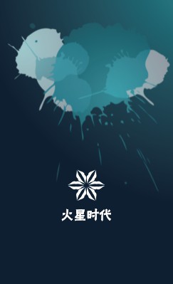 墨绿水墨点笔刷竖版名片模板