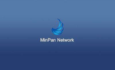 炫酷型蓝灰商务名片设计