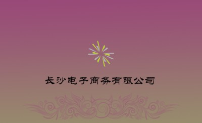 经典白色简洁型商务名片设计