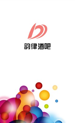 幻彩光泡缤纷色彩竖版名片设计