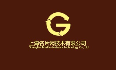 深咖啡色底的羽毛名片设计